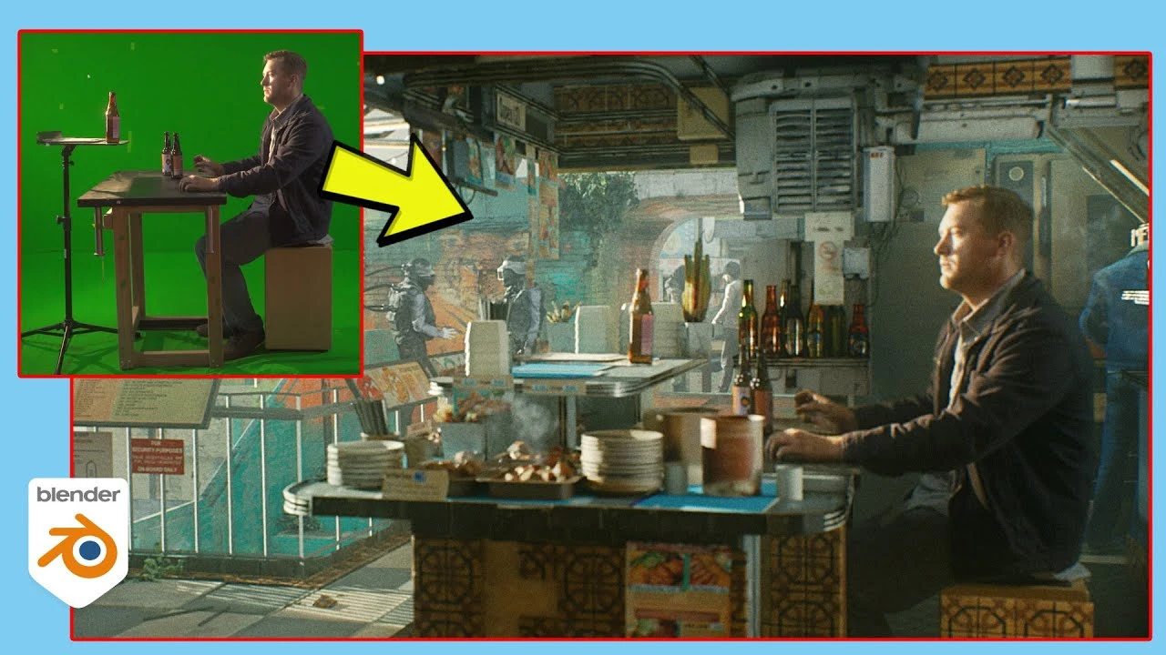 Wild Tricks for Greenscreen in Blender - CGI Academy Hub