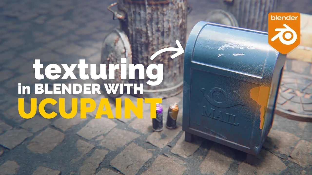 Blender 3D Texturing Tutorial using Free Ucupaint Addon - CGI Academy Hub
