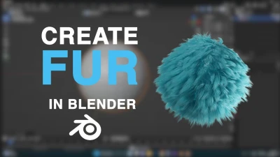 Create dynamic Fur/Hair in Blender Tutorial!