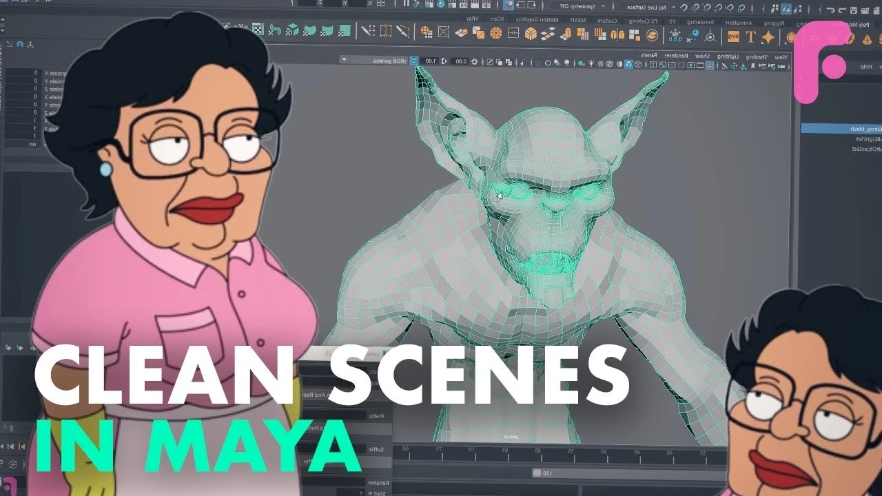 Ultimate Guide to Clean Scenes in Maya - CGI Academy Hub