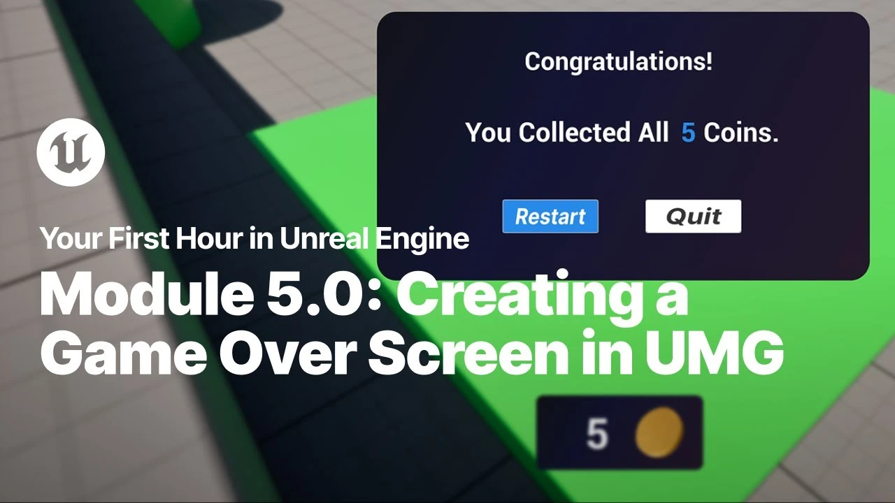 Create the Game Over Screen in Unreal Engine - CGI Academy Hub