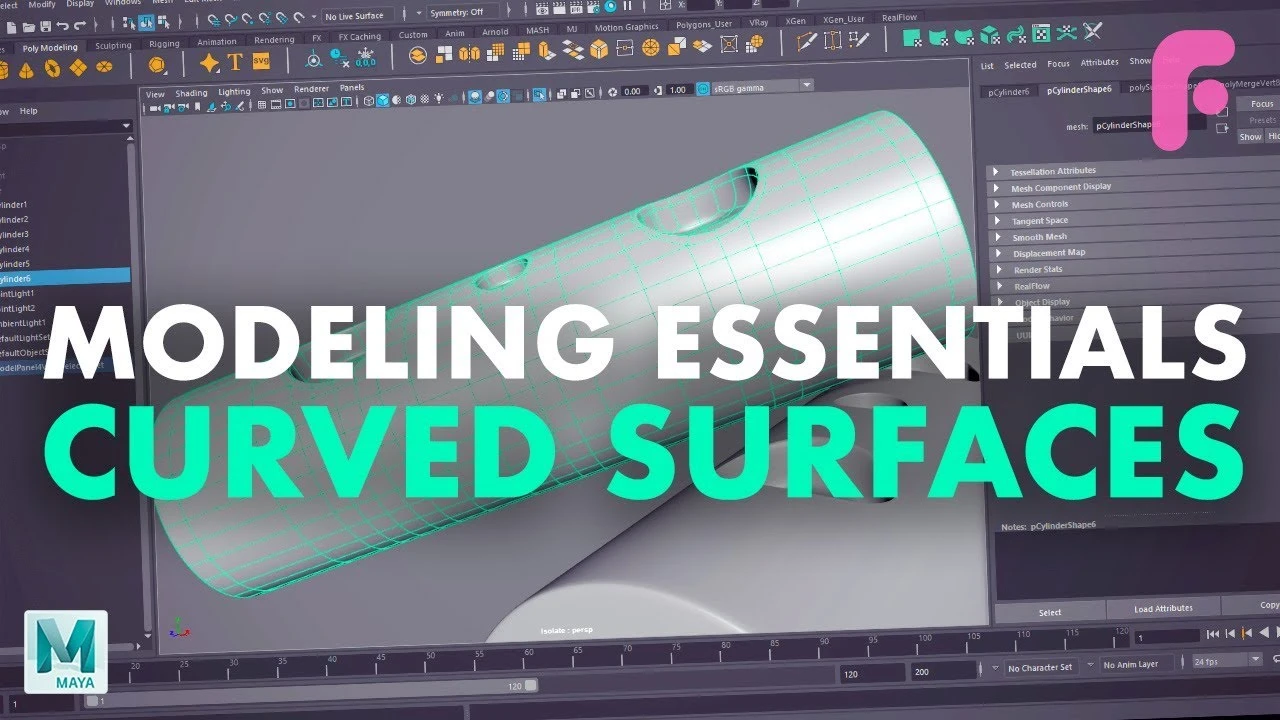 Hard Surface Modeling Essentials: Curved Surfaces - CGI Academy Hub