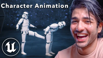 Unreal Engine 5 Beginner Tutorial Part 13: Importing Character Animation