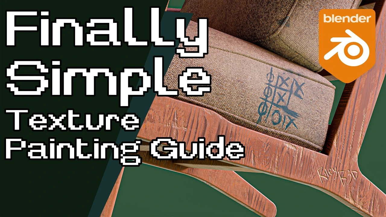 Finally: Texture Painting in Blender Made Simple