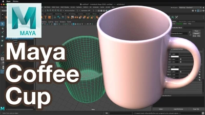 Maya Tutorial: Model a Coffee Cup