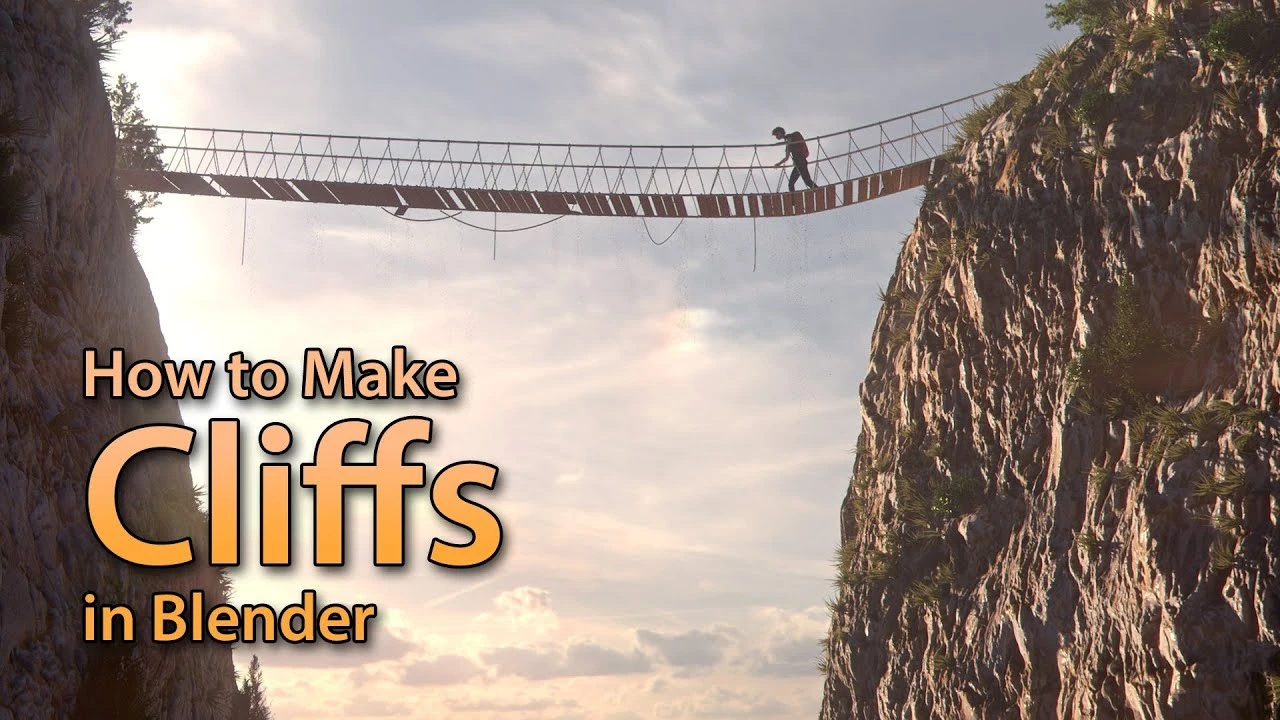 How to Make a Cliff in Blender