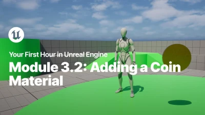 Adding a Coin Material in Unreal Engine
