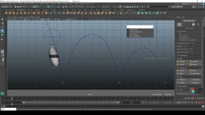 Animación rebote Pelota Maya #maya #maya3d #mayaanimation #animation #animationtutorials