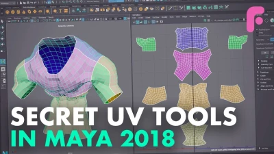 UV Tools You Didn't Know in Maya 2018