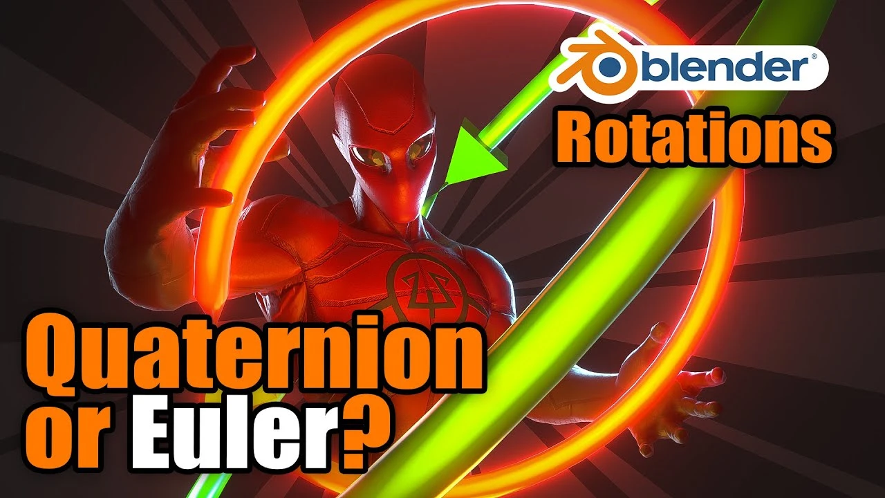 Quaternion or Euler, understanding rotation in Blender - CGI Academy Hub