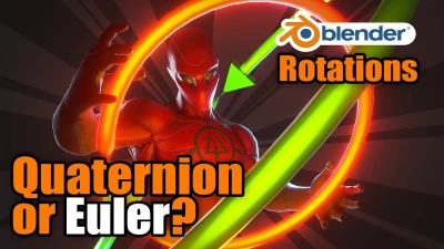 Quaternion or Euler, understanding rotation in Blender