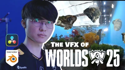 The VFX of League of Legends Worlds 2025 (Behind the Scenes)