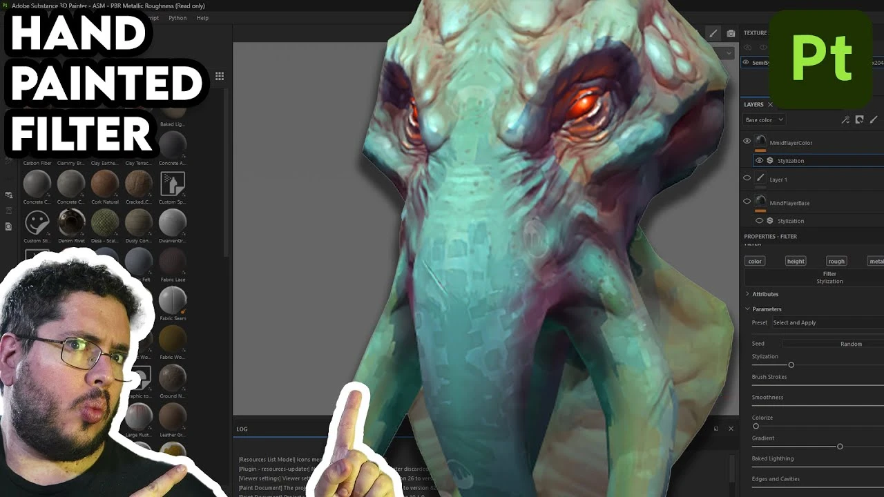 Substance Painter - NEW Hand Painted Filters