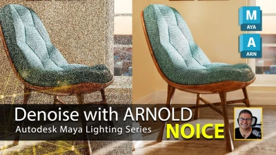 Denoise with Arnold (NOICE) in Maya
