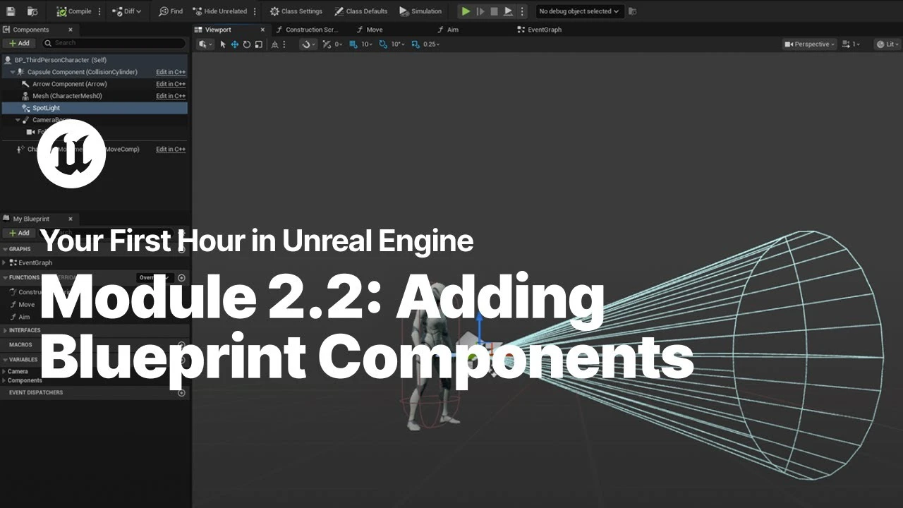 Adding Blueprint Components in Unreal Engine - CGI Academy Hub