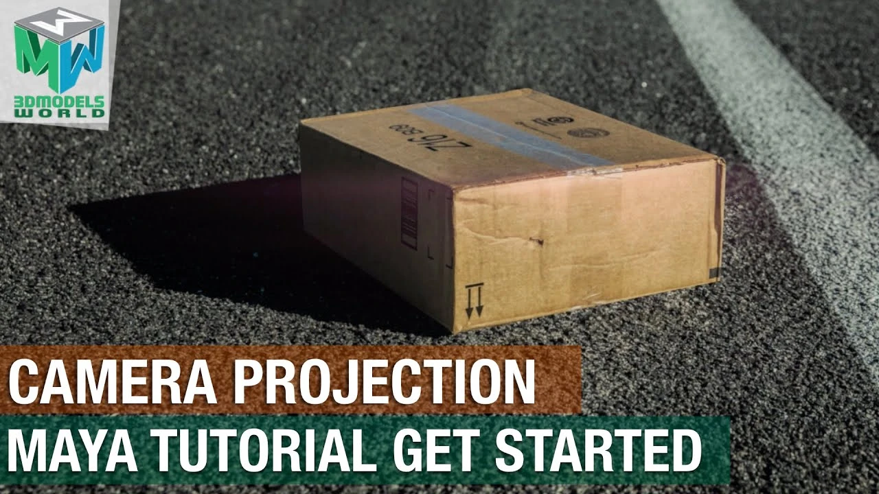 Camera Projection In Maya - Beginners Tutorial - CGI Academy Hub