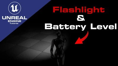 How To - Flashlight With Battery Level | UE5