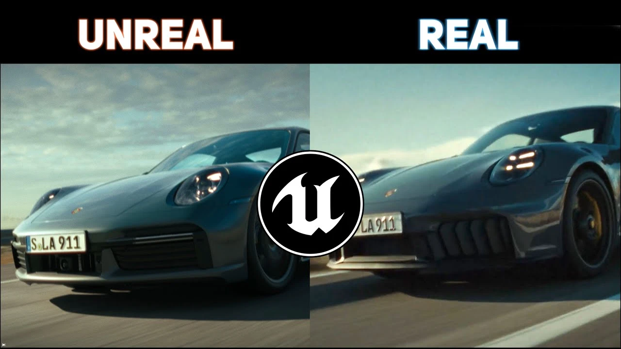 HOW I REMADE PORSCHE COMMERCIAL | UNREAL ENGINE 5 BREAKDOWN