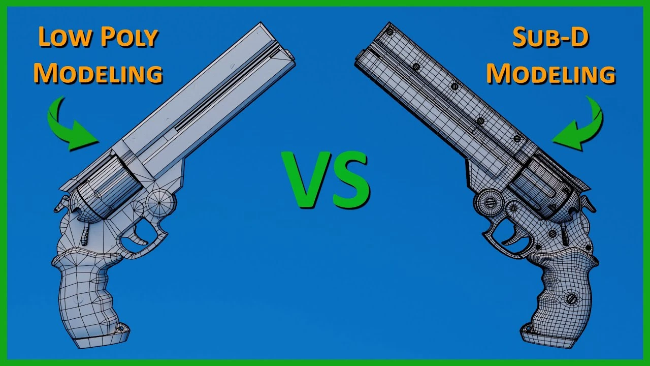 Mastering Sub-D and Low Poly 3D Modeling