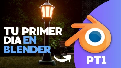 TU PRIMER DIA EN BLENDER | Tutorial Principiantes Blender 5.0