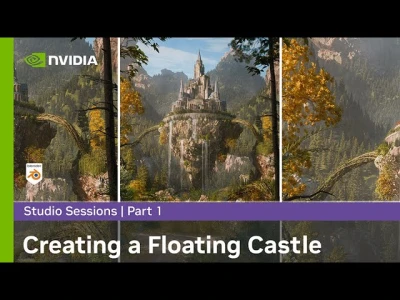 Creating a Floating Castle in Blender & Photoshop w/ Sweeper3D Part 1: Setting up the Castle
