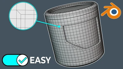 ¡Modelar superficies duras en Blender es FÁCIL una vez que aprendes ESTO!