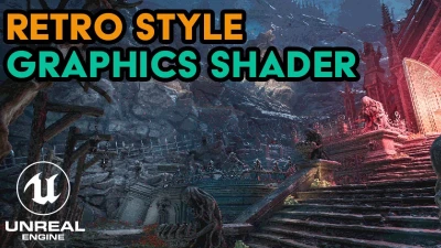 Unreal Engine 5 Retro Shader Tutorial | Pixelation & Color Posterization Post Processing Material