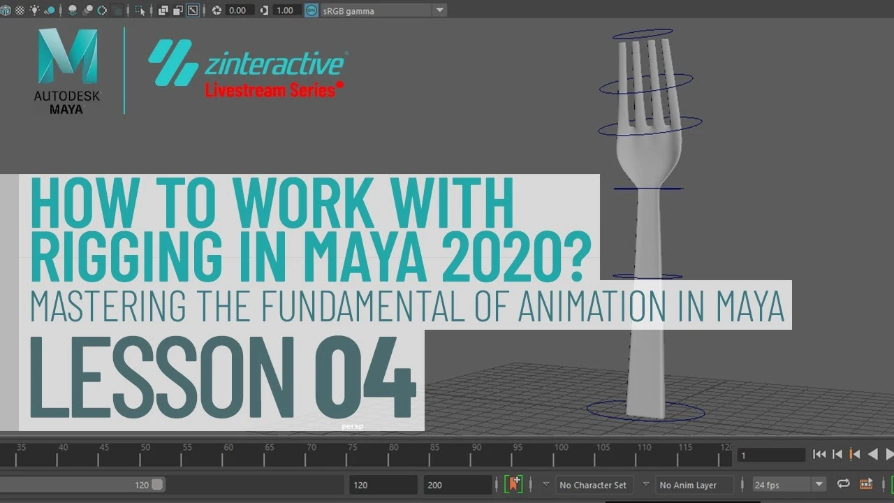 How to Work with Rigging in Maya 2020? | Lesson4 | Maya Animation for ...