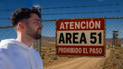 Nos colamos en el AREA 51 (Y pasa esto...)