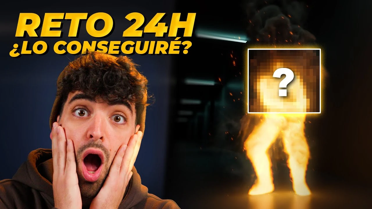 Tengo 24h para hacer este efecto DESDE CERO. #aureka 3D