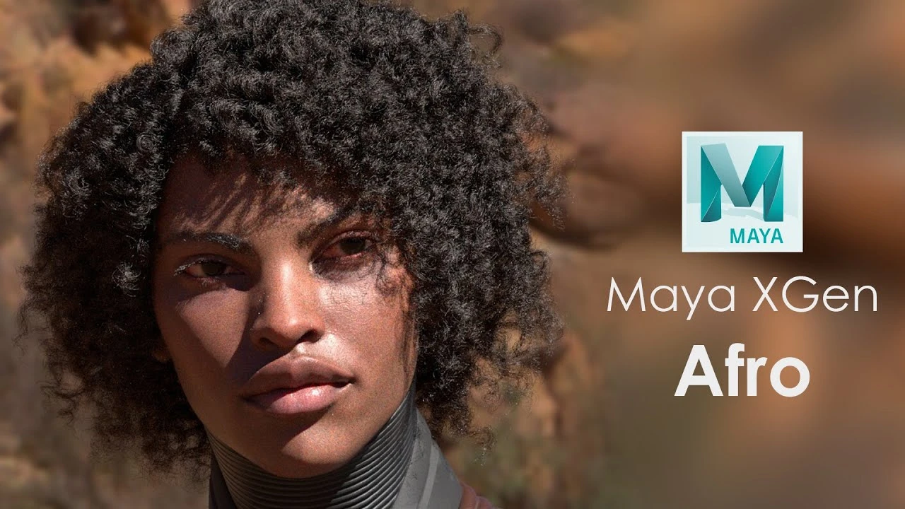 Maya XGen African Hair Tutorial