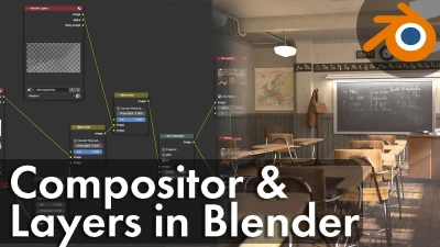 Blender Compositor Introduction | Using Layer for better Renders | Tutorial