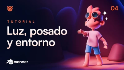 Domina la iluminación y composición en Blender — Tutorial