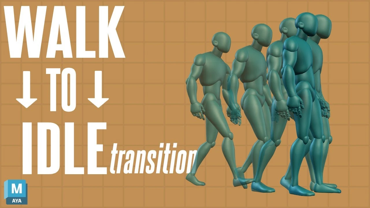 How I Make Transition Animations for Games: Walk to Idle Animation Tips ...