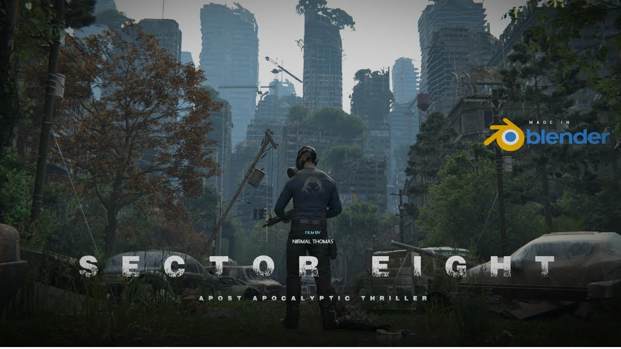 SECTOR EIGHT | A Post Apocalyptic Thriller. Made In Blender 4.5/5.0 ...