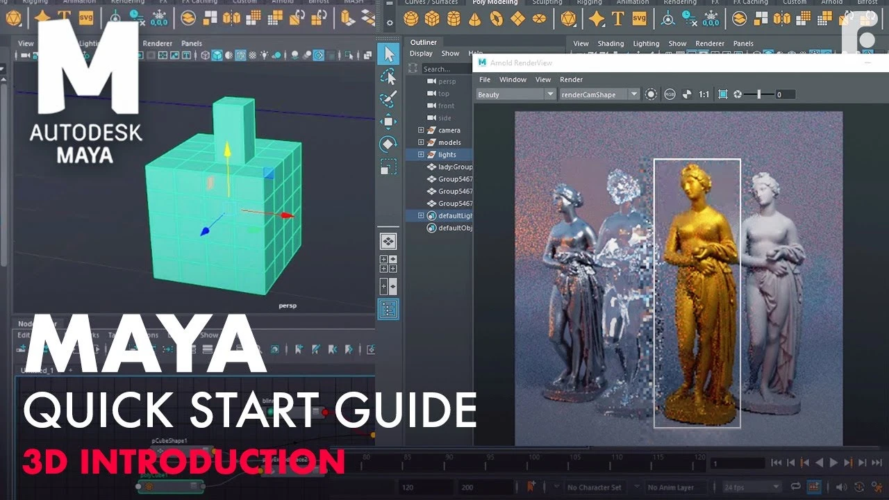 Introduction to Maya - 1 Hour Quick Start Guide - CGI Academy Hub
