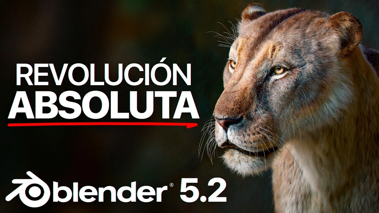 No estamos preparados para Blender 5.2, este SI es el cambio DEFINITIVO