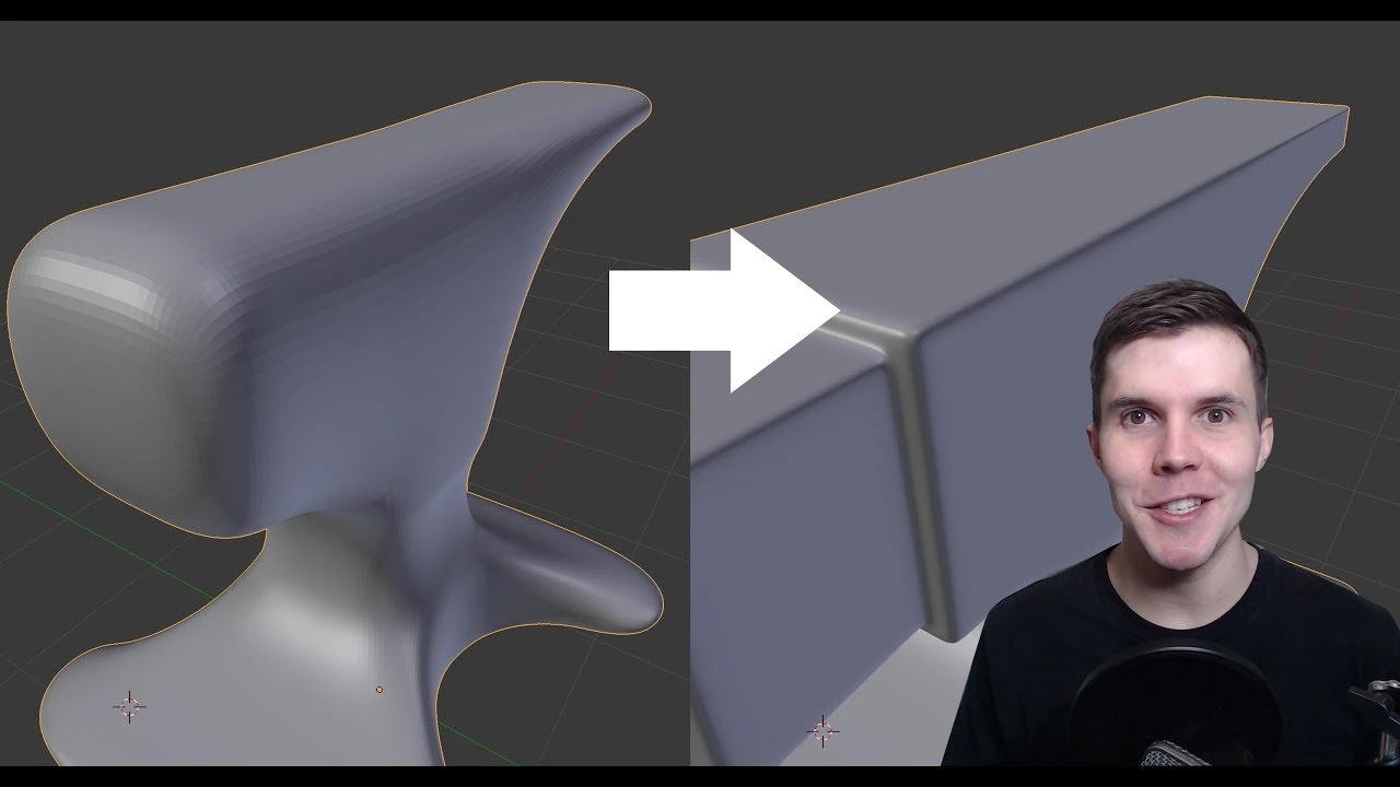 Blender Intermediate Modelling Tutorial - Part 3: Sharpening Edges