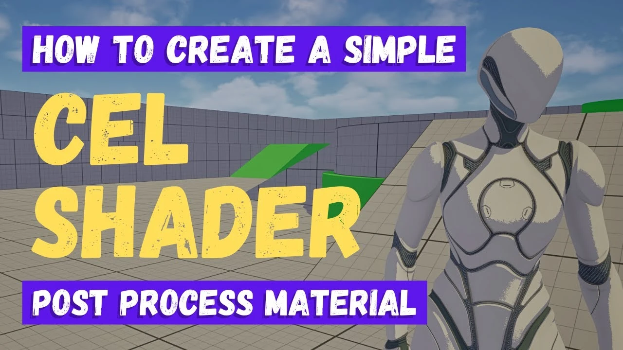 How Create A Simple Cel Shader - Unreal Engine 5 Materials Tutorial ...