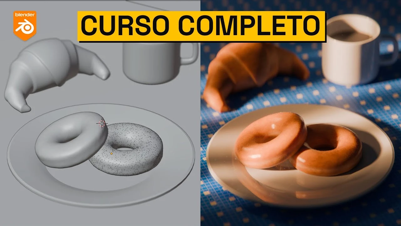 🔥LA GUÍA DEFINITIVA DE BLENDER! (Curso completo en Español) | Desde cero! 4.5