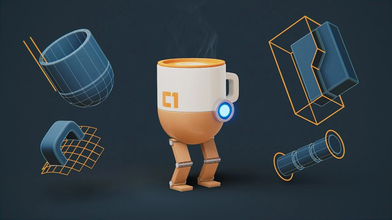 Blender Hard-Surface Modeling Fundamentals #b3d #tutorial - CGI Academy Hub