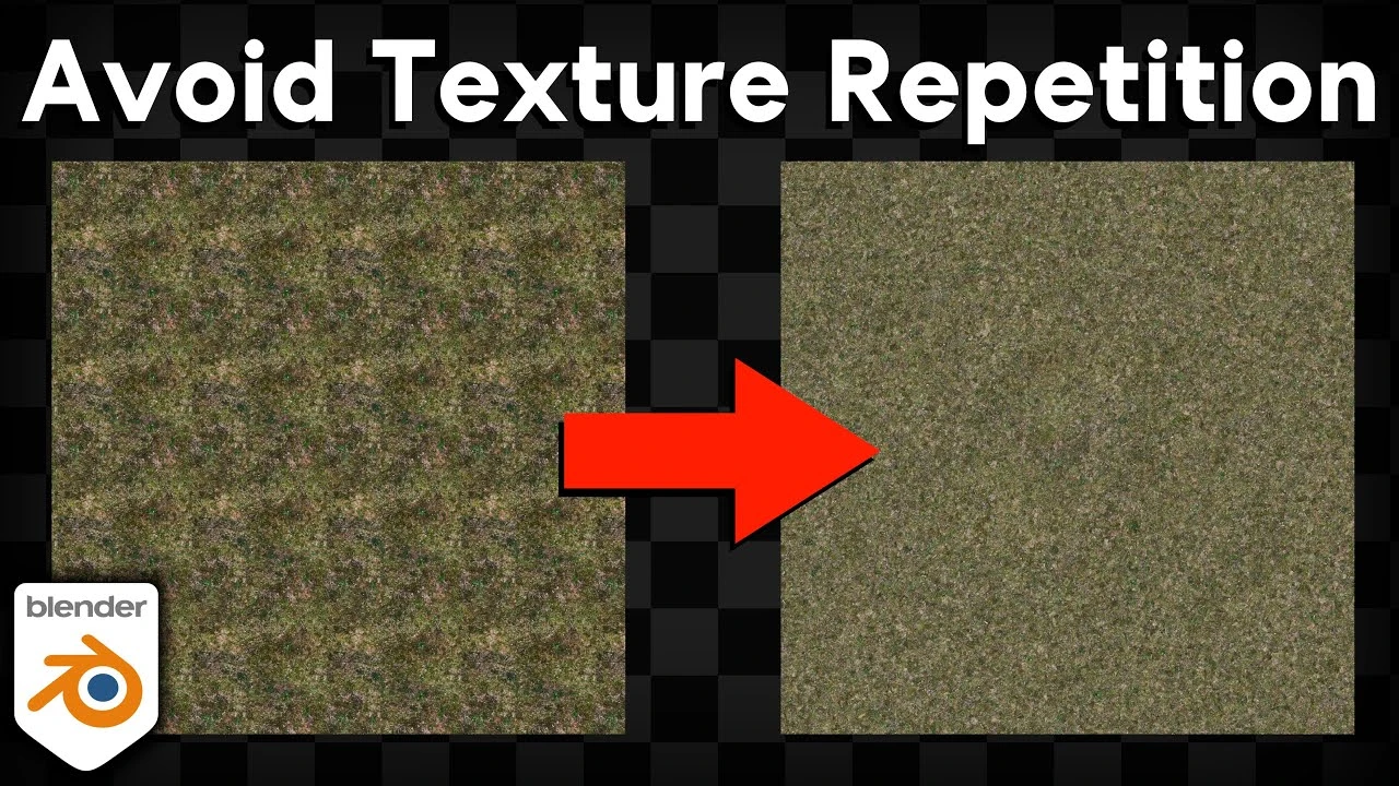 Avoid Texture Repetition on Large Scale Textures (Blender Tutorial ...