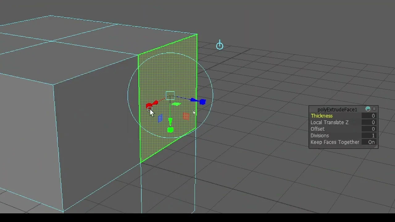 Herramienta Extrude en Maya #maya #maya3d #mayatutorial #mayatutorials #extrude #3dmodeling