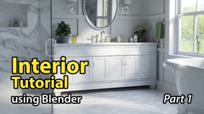 Blender Tutorial: Architectural Interior - Part 1 of 2
