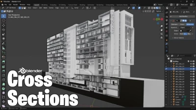 How to Do Cross Sections in Blender - Tutorial