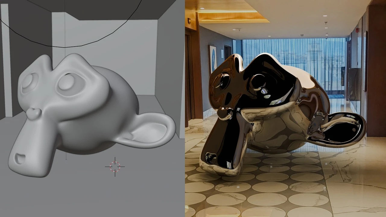 How to Place 3D Models in 2D Photos Using Blender & fSpy - CGI Academy Hub