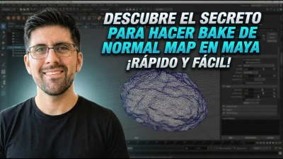 Descubre el secreto para hacer Bake de Normal Map en Maya ¡Rápido y fácil!