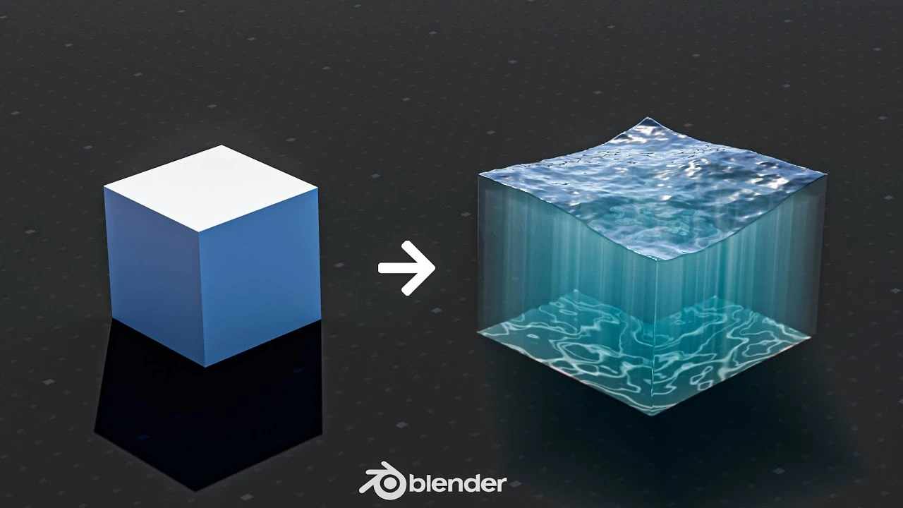 Hyper Realistic Water is this EASY in 3D Graphics - CGI Academy Hub