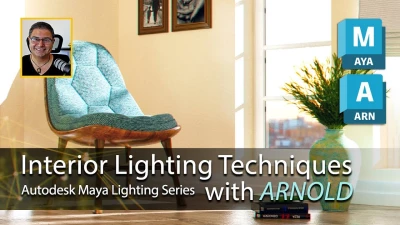 Interior Lighting Techniques in Maya