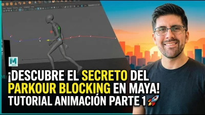 ¡Descubre el secreto del Parkour Blocking en Maya! Tutorial Animación Parte 1 🚀